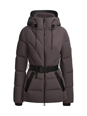 Enzah Quilted Down Jacket
