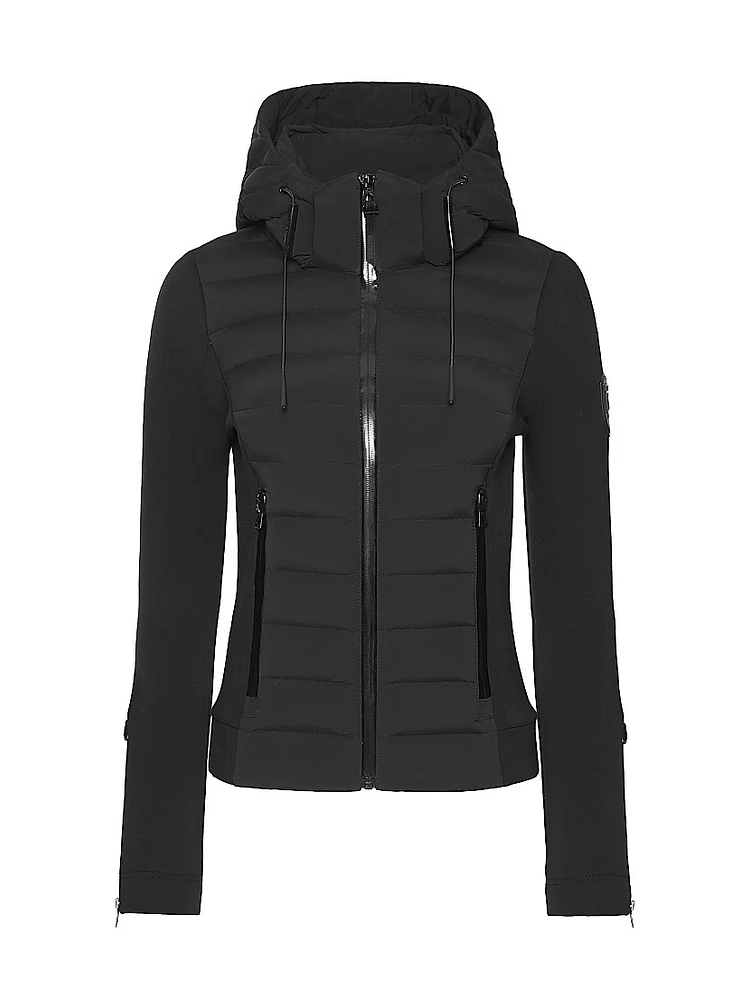 Mabs Quilted Down Hooded Jacket