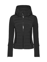 Mabs Quilted Down Hooded Jacket