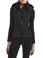Mabs Quilted Down Hooded Jacket