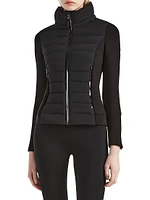 Mabs Quilted Down Hooded Jacket