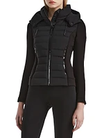 Mabs Quilted Down Hooded Jacket