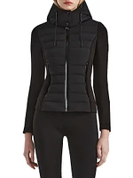 Mabs Quilted Down Hooded Jacket