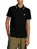 Cotton Short-Sleeve Polo Shirt