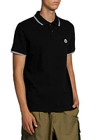 Cotton Short-Sleeve Polo Shirt