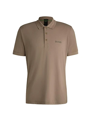 Regular Fit Polo Shirt with Logo Detail