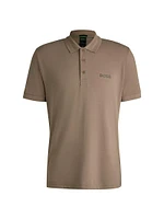 Regular Fit Polo Shirt with Logo Detail