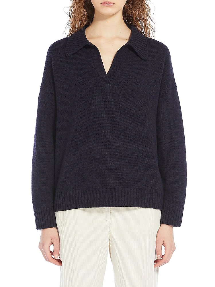 Agre Wool Collared Sweater