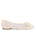 Gommettine Net Ballerina Flats
