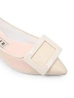 Gommettine Net Ballerina Flats