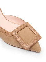 I Love Vivier 45MM Suede Mules
