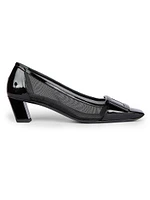 Belle Vivier 45MM Patent Leather Pumps