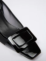 Belle Vivier 45MM Patent Leather Pumps