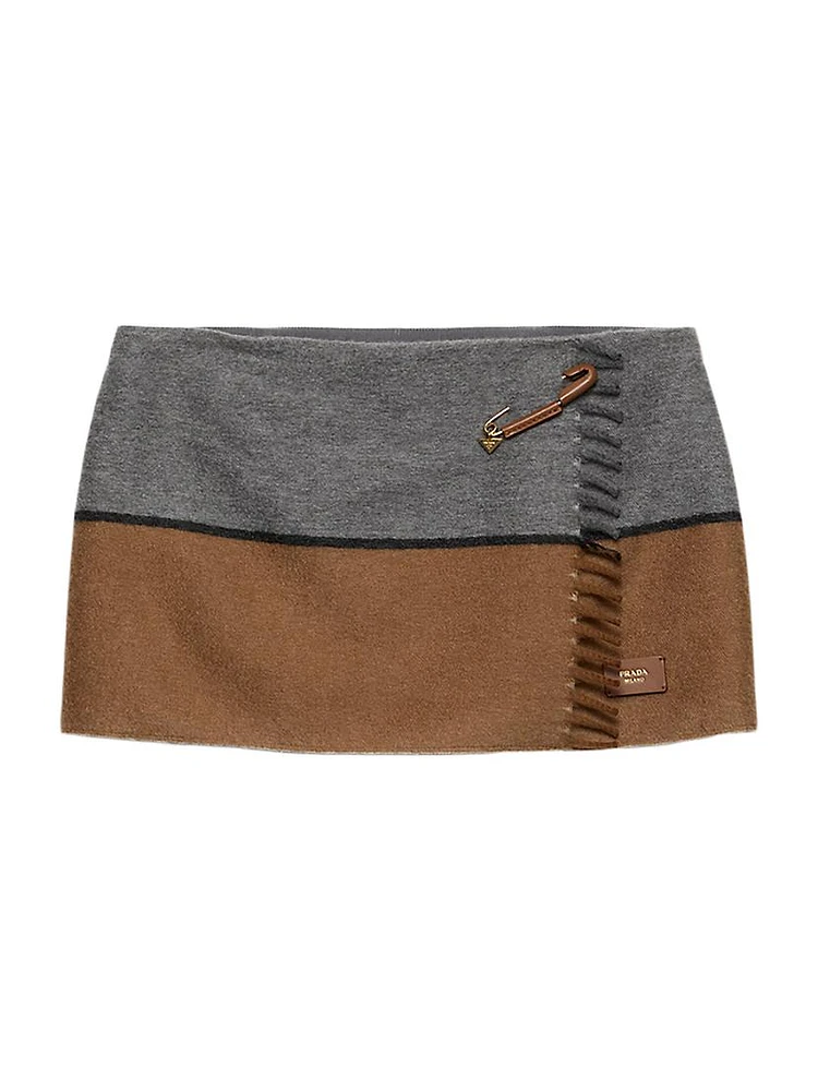 Cashmere Mini Skirt