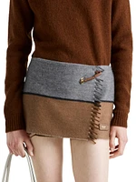 Cashmere Mini Skirt