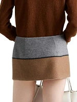 Cashmere Mini Skirt