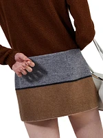 Cashmere Mini Skirt