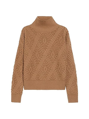 Panino Wool-Cashmere Turtleneck Sweater