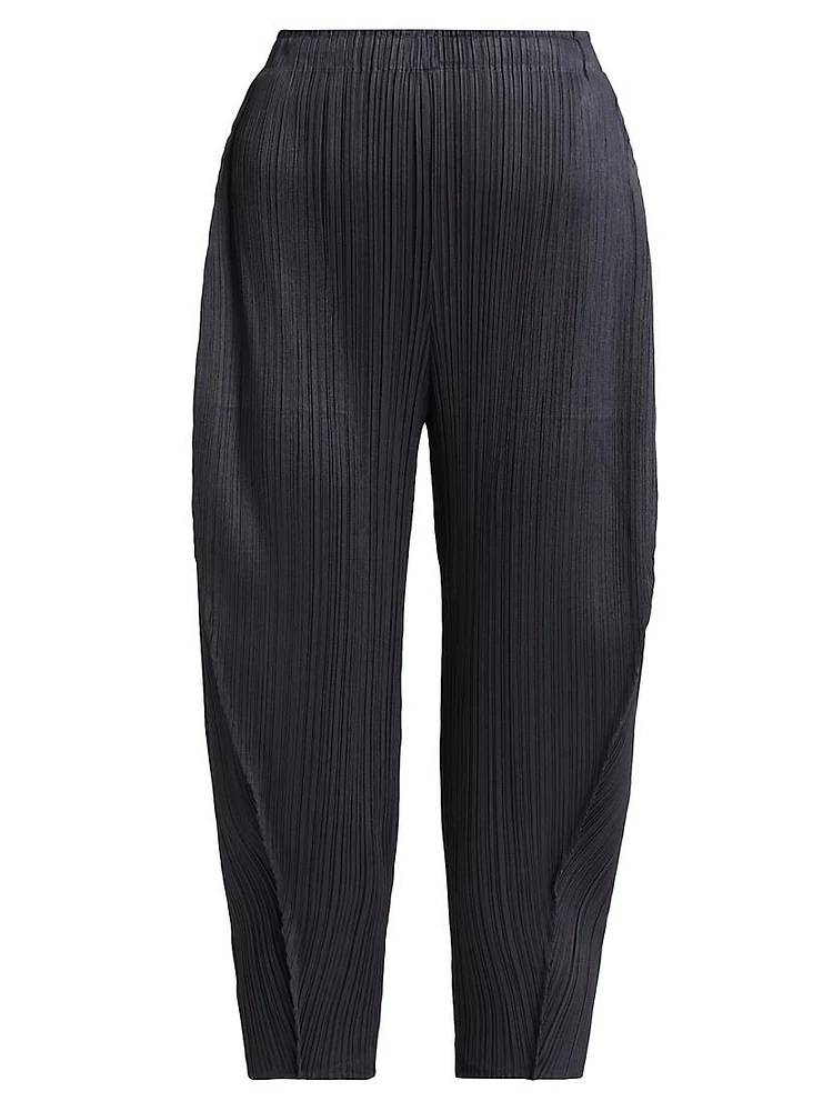 Lantern Plissé Pants