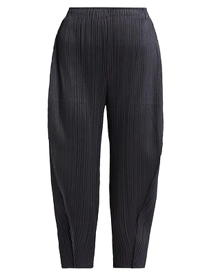 Lantern Plissé Pants