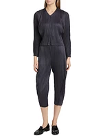 Lantern Plissé Pants
