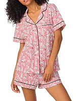 Dalmatian 2-Piece Pajama Boxer Shorts Set