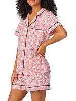 Dalmatian 2-Piece Pajama Boxer Shorts Set
