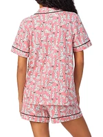 Dalmatian 2-Piece Pajama Boxer Shorts Set