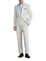 Tuxedo with Shawl Lapel Jacket and Trousers Pleats