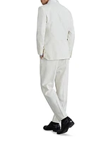 Tuxedo with Shawl Lapel Jacket and Trousers Pleats