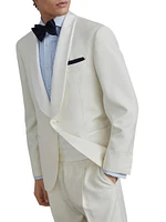 Tuxedo with Shawl Lapel Jacket and Trousers Pleats