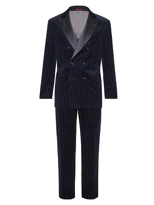 Tuxedo with One and a Half Breasted Jacket Trousers