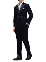 Tuxedo with One and a Half Breasted Jacket Trousers