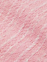Bouclé A-Line Miniskirt