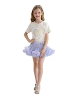 Little Girl's & Briona Heart Skirt Outfit