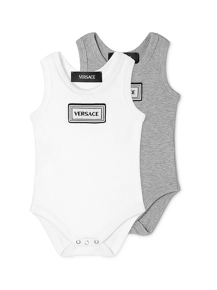 Baby's Underwear Ribbed Bodysuit Set