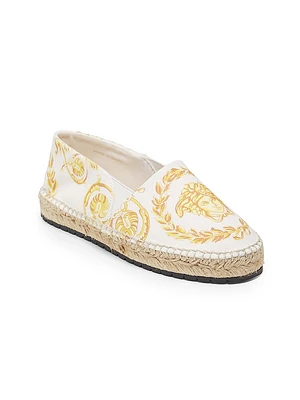 Little Girl's & Barocco Canvas Espadrilles