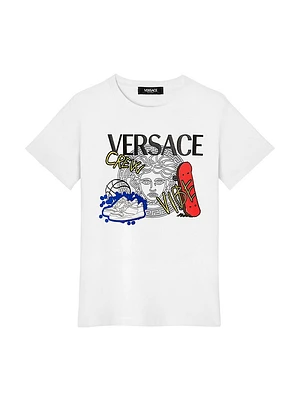 Little Boy's & Medusa Versace T-Shirt