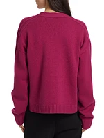 Merino Wool V-Neck Cardigan