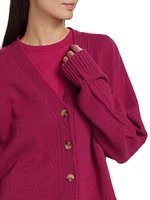 Merino Wool V-Neck Cardigan