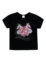 Baby Girl's, Little Girl's & Swan T-Shirt