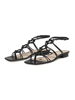 Strappy Gladiator Leather Sandals