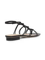 Strappy Gladiator Leather Sandals