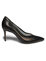 90MM Mesh & Raffia Pumps
