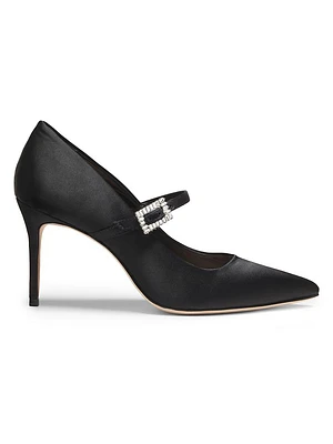 Satin 90MM Pumps