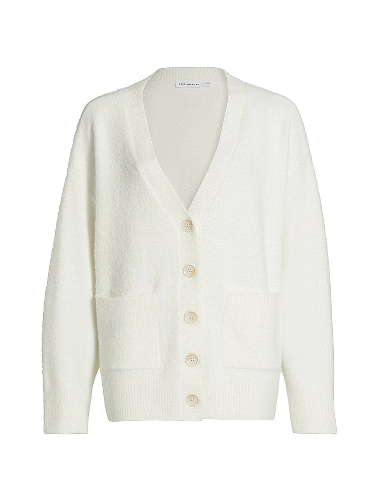Plush Oversized Cardigan