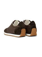 Sporty Monogram-Quilted Low-Top Sneakers