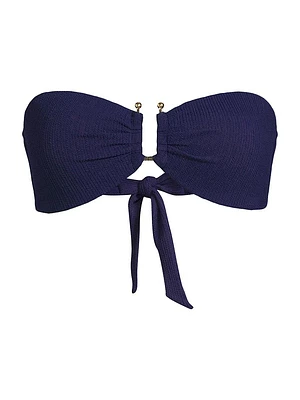 Gina Textured Bikini Top