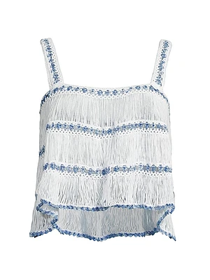Elsa Crochet Crop Top