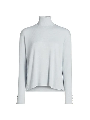 The Knit Boxy Turtleneck Sweater